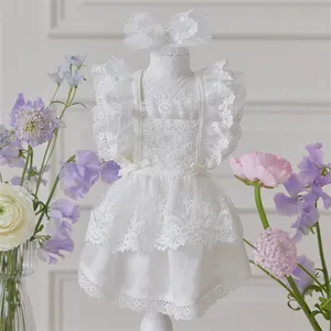 Roupas de Algodão para Cães e Gatos Primavera Verão, Saia de Renda, Vestido de Princesa para <span class=keywords><strong>Maltese</strong></span>, Chihuahua e Cães Pequenos, Atacado - Product Image 1