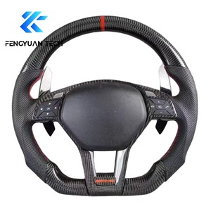 Volante de Fibra de Carbono y Alcántara Personalizado para <span class=keywords><strong>Aston</strong></span> <span class=keywords><strong>Martin</strong></span> DBX DB9 V8 DB5 DB6 DB7 DB11, Volante de Carreras Vantage Convertible - Product Image 3
