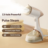 Nouveau Défroisseur Vapeur Électrique Portable avec Grand Réservoir d'Eau de 350ML, Semelle en Céramique de 1500W pour Vêtements