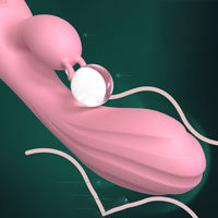 Vibrateur Red Rabbit pour femmes, 12 fréquences de vibration réglables, masseur clitoridien AV, stimulateur intime portable, pour adultes