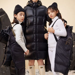 Hiver Noir Femmes <span class=keywords><strong>Doudoune</strong></span> Chaleur Épaissie <span class=keywords><strong>Doudoune</strong></span> Équestre Haute Qualité Long Manteau - Product Image 6