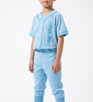 Tonton Factory OEM Chemise de baseball vierge Vêtements de baseball en gros Impression par sublimation Maillot de baseball du monde Fabricant