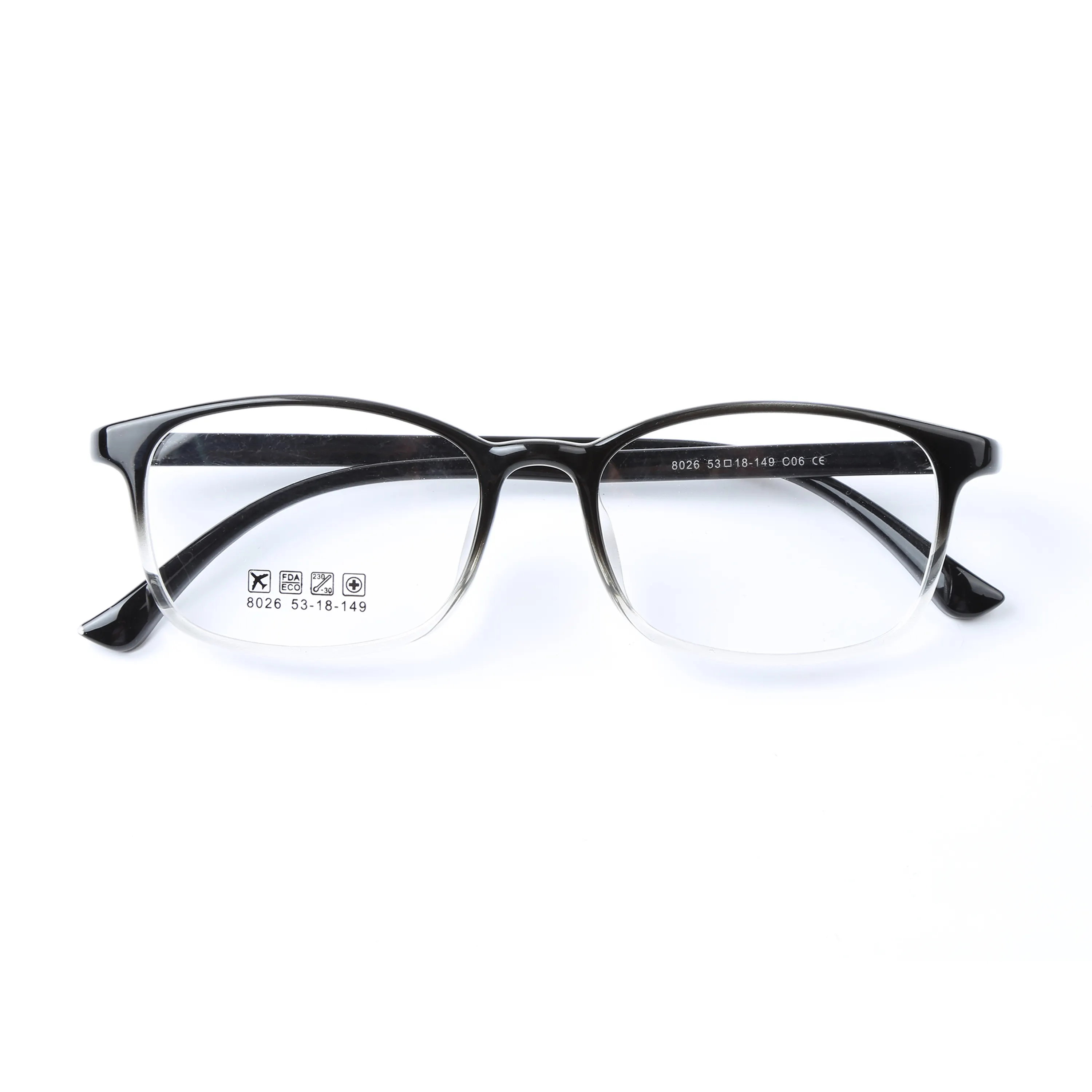 Baru Kedatangan Kualitas Baik Bingkai Kacamata Bahasa Italia Inovatif Tr90 Bingkai Eyewear Wanita Optik Kacamata Desain Anda Sendiri