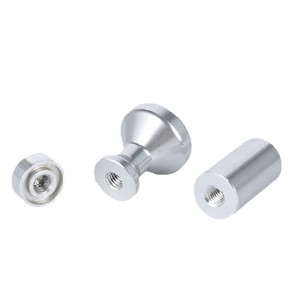 Aluminum Furniture Handle Knob Cylindrical Spherical Durable Cabinet Minimalist Design - Product Image 4