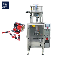 Machine semi-automatique de remplissage de bâtonnets de sucettes glacées bâtonnets d'eau liquide pâte aérosol