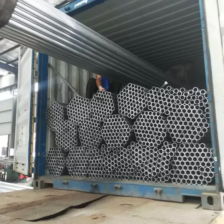 GI Steel Pipe Tube Round Hot Dip Galvanized Welded Steel Pipe For Scaffolding Tubes