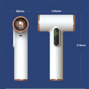 Secador de Pelo Profesional Portátil Recargable Inalámbrico de Alta Velocidad con Batería de 350W, Mini Secador de Pelo DC USB para Hoteles, Hogares y Autocaravanas - Product Image 5