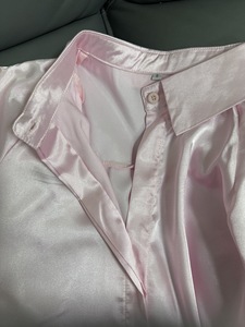 TKS 欧米風レディース長袖サテンシルクシャツブラウス＆シャツコレクション - Product Image 4