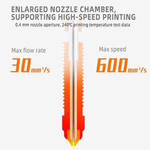 K1C/<span class=keywords><strong>Ender</strong></span> <span class=keywords><strong>3</strong></span> V3 <span class=keywords><strong>Boquilla</strong></span> <span class=keywords><strong>Ender</strong></span> <span class=keywords><strong>3</strong></span> V3 Plus Kit de boquillas con agujas de limpieza para unicornio Kit de boquillas de impresora 3D de intercambio rápido - Product Image 5
