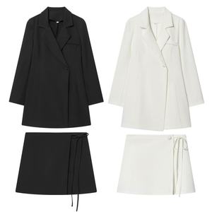 Vestido Traje de Mujer ZA, Colección Verano 2026, Estilo Europeo y Americano, Moderno, Versátil, con Botones, Vintage, que Estiliza la Cintura - Product Image 1