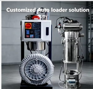 Solución de Cargador Automático Personalizada, Cargador de Tolva de Acero Inoxidable y Plástico, Máquina de Alimentación por Succión al Vacío - Product Image 1