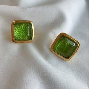 <span class=keywords><strong>Liuli</strong></span> Anting 2023 Diskon Besar Perhiasan Kualitas Tinggi Pakaian Sehari-hari Rantai Kustom dan Logo Geometris Liontin Kalung Perhiasan Set - Product Image 4