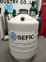 Réservoirs d'azote liquide de 20 litres (type YDS) - Conteneur de stockage cryogénique - Réservoir de stockage cryogénique en acier inoxydable