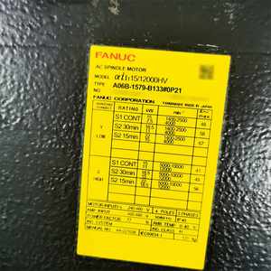 FANUC A06B-1579-B133 # Motor Servo AC Serie Alpha 0P21, Unidad de Motor Servo Serie Alpha - Product Image 2