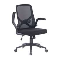 Fauteuil pivotant, ajustable, pliable, avec accoudoir, pour ordinateur de bureau, Anji, offre spéciale,
