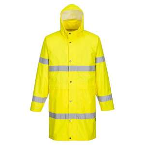 PORTWEST - H442YERXL Manteau jaune haute visibilité 100cm-EAN 5036108216062 HI-VIS WORKWEAR - Product Image 1