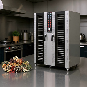Déshydrateur alimentaire commercial multifonctionnel de grande capacité pour fruits, légumes, saucisses, viande, poivrons, fruits de mer - Product Image 1