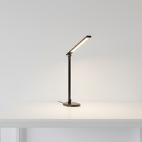 Lampe de lecture LED à CRI élevé Ra≥95, alimentée par USB, protection des yeux, 10W, intensité réglable, lampe de table minimaliste pour la maison, le bureau et l'école