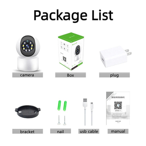 Kamera CCTV <span class=keywords><strong>WIFI</strong></span> Nirkabel Mini Rscamtom 5MP untuk Dalam Ruangan, Penglihatan Malam Berwarna, Audio Dua Arah, Penyimpanan Kartu SD, Siren Terintegrasi untuk Rumah - Product Image 6