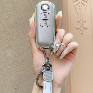 ที่หุ้มกุญแจรถทำจากโลหะและ TPU 2025เหมาะสำหรับ MAZDA 2ปุ่มสำหรับ CX3 CX5 CX7 CX9อุปกรณ์เสริม MX5เคสป้องกันกุญแจ - Product Image 4