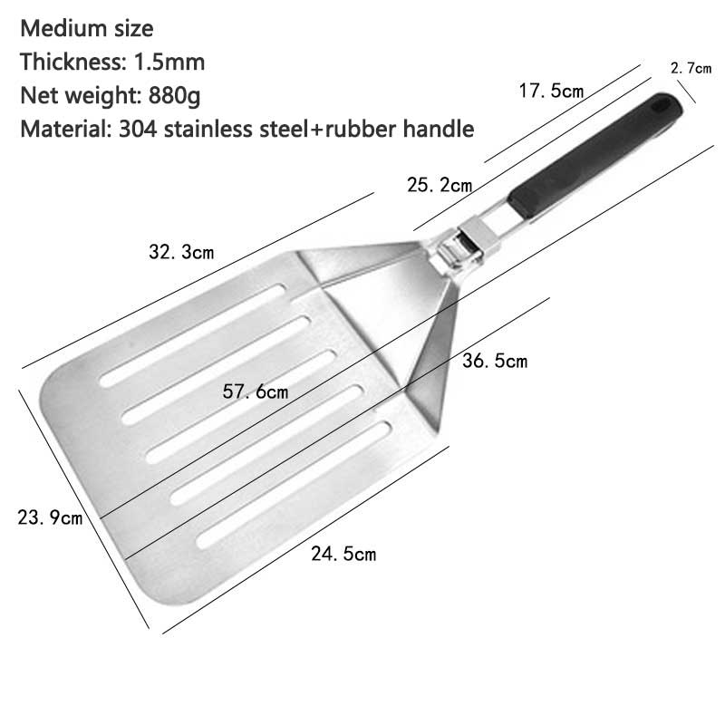 Stainless steel spatula-medium