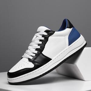 <span class=keywords><strong>Sneakers</strong></span> Comode da <span class=keywords><strong>Uomo</strong></span> Primaverili Blu e <span class=keywords><strong>Bianche</strong></span> alla Moda Traspiranti con Lacci in Pelle Bovina e Suola in Gomma - Product Image 5