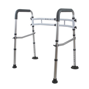 Pulse Health Foldable Toilet <b>Grab</b> <b>Bar</b> 65-78cm Adjustable Width Height For Elderly Bathroom Safety Support - Product Image 2