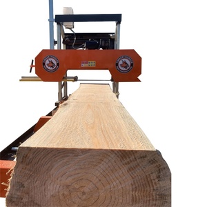 Tragbares Sägewerk für den Heimgebrauch mit Rädern Forstwirtschaftsmaschine Sägewerk Automatisches Holzbearbeitungs-Sägewerk mit TÜV CE-Zulassung - Product Image 2