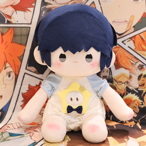 Poupée en coton sur le thème du volley-ball 40cm Junior <span class=keywords><strong>Xiangyang</strong></span> Yingshan Feixiong cadeau de poupée mignon lavé à la main pour le soulagement du Stress - Product Image 2