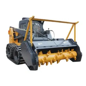 Hoge Kwaliteit Chipper Shredder Track Bosbouw Bush Mini Subsoiler Bosbouw Mulcher Voor Loader Houtversnipperaar