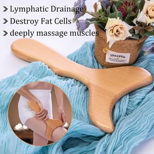 Maderotherapie Bois Professionnel Drenaje linfático personalizado Gua Sha Juego de masaje Herramientas de terapia de <span class=keywords><strong>madera</strong></span> <span class=keywords><strong>para</strong></span> moldear el cuerpo - Product Image 4
