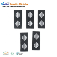 Étiquettes en similicuir, prix d'usine, logo de marque personnalisé, patchs en suède souple moulés en silicone pour vêtements