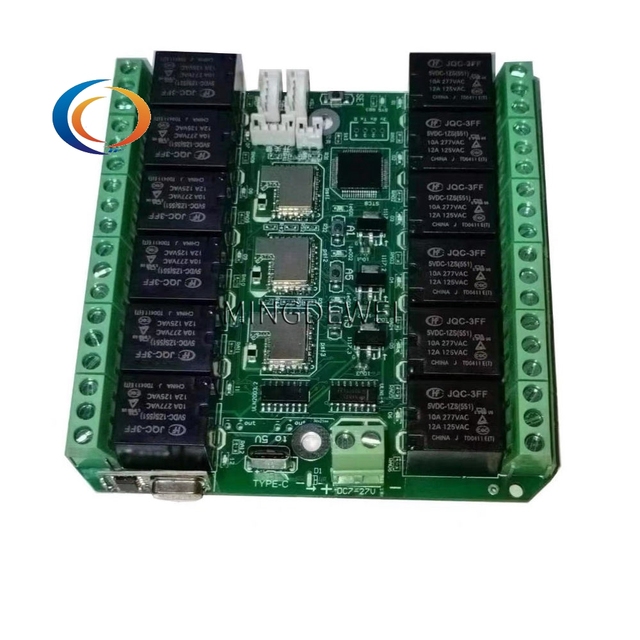 Tuya 12 Way Relay Switch Module DC 7-27V AC 85-250V WiFi/Zigbee Wireless Smart Home Remote Control Switch with RF 433MHZ