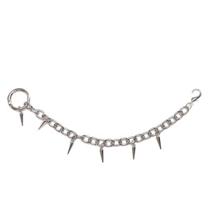 Studded <b>Chain</b> Shoe <b>Chain</b> For Combat <b>Boots</b> Flat Heel Round Toe Fashion Trend Accessory Yiwu Origin - Product Image 5