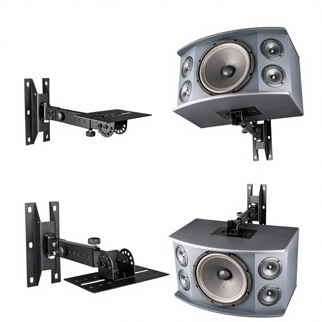 LKT-380 Professional Speaker Stand Wall Mount Surround Speaker Stand Hanger Professional Stage Speaker Wall Mount Bracket