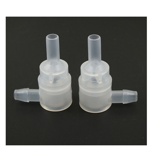Régulateur de débit unidirectionnel en plastique de type L avec joint pagode étanche en PP pour tuyaux d'eau et vannes à boisseau sphérique - Product Image 4