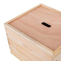Einlagige Holz-Langstroth-Bienenstöcke für Imker Tiefe oder Mittlere Super-Bienenstockboxen