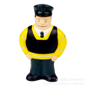 Figura de Juguete de Policía de Espuma de Poliuretano para Niños de 5 a 7 Años, Juguete Antiestrés, Regalo Decorativo - Product Image 3