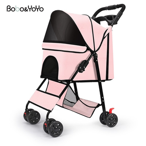 <span class=keywords><strong>Carrito</strong></span> <span class=keywords><strong>de</strong></span> Paseo para Mascotas Personalizado, Ajustable, <span class=keywords><strong>de</strong></span> Gran Capacidad, Plegable, <span class=keywords><strong>de</strong></span> Lujo, para Perros y Gatos - Product Image 1