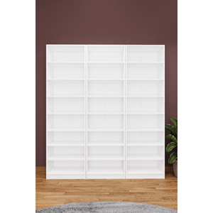 Asra Trend K (20-29) Serie Libreria a Tre Moduli | 180x208x30 cm 100% MDFLAM 24 Libreria Aperta Senza Ante - Product Image 3