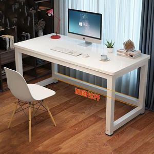 <span class=keywords><strong>Scrivania</strong></span> Moderna Minimalista 140 X <span class=keywords><strong>60</strong></span> X 75 <span class=keywords><strong>cm</strong></span> per Casa, Ufficio, Camera da Letto e Postazione di Studio Scolastica - Product Image 4