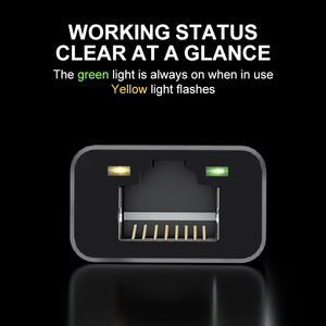 USB3.0 <strong>Ethernet</strong> Adapter <strong>USB</strong> 3.0 to RJ45 1000bps Gigabit <strong>Ethernet</strong> <strong>Adaptor</strong> <strong>USB</strong> 3.0 Gigabit Lan Network Cord - Product Image 5