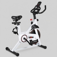 Vélo d'exercice vertical de gros pour usine, vélo de spinning avec console informatique et siège à ressort pour équipement de cardio-training à domicile