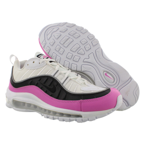 Nike รองเท้าออกกำลังกายผู้หญิง AIR MAX 98 SE, รองเท้าออกกำลังกายสีขาว/ดำ/จีน100% กุหลาบแท้ - Product Image 5