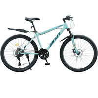 Bicyclette de montagne simple en acier au carbone de 26 pouces à la mode de haute qualité pour hommes et femmes