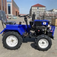 Meilleures ventes de petits tracteurs agricoles à roues moteur de haute qualité
