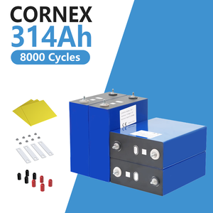 Cornex 314ah 3.2V Prismatic năng lượng mặt trời Pin <span class=keywords><strong>Lithium</strong></span> Ion Lớp Một Stud Hàn thanh cái vít thực tế 320ah + - Product Image 1