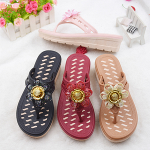 Phụ Nữ Thiết Kế Mới Phụ Nữ Giày Cao Gót Dốc Bãi Biển Mùa Hè Ngoài Trời Thời Trang <span class=keywords><strong>Flip</strong></span> <span class=keywords><strong>Flops</strong></span> - Product Image 3