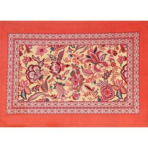 Draps plats de mariage personnalisables écologiques à motifs ethniques avec 2 taies d'oreiller incluses 100% coton 300tc pour usage domestique - Product Image 3