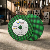 Disque de découpe ultra-mince en résine abrasive T41 de 4 pouces à double renforcement pour le traitement de l'acier inoxydable et des métaux avec meuleuse d'angle